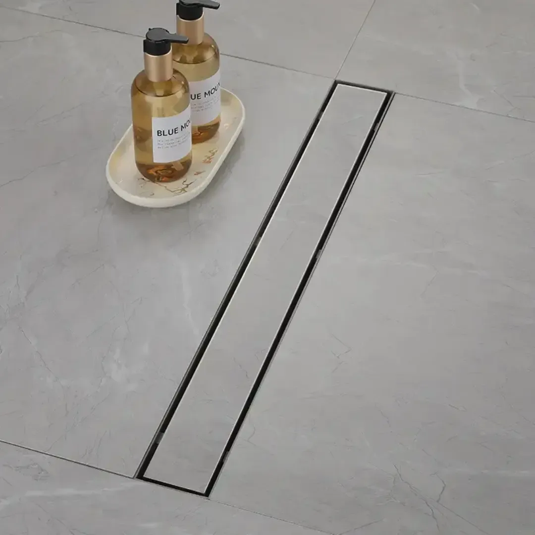 Tile Insert shower Drain Channel Hidden and Modern Floor Drain Solutions - Image 2
