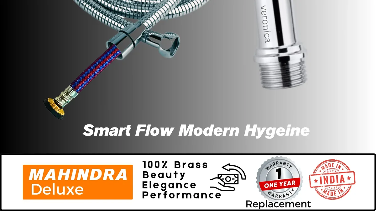 Mahindra Deluxe health faucet set - Image 3